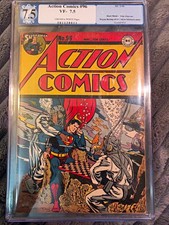 DC Comics Action Comics #96 (1946) Superman PGX 7.5 VF- picture