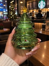 Special Edition  Presale Starbucks x Christmas Tree Glass Cup -US SELLER picture