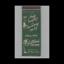 Matchbook Cover Southland Cafeteria Fort Pierce, FL picture