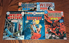 DC horror reader lot. Weird War Tales 51 76 78. House Of Mystery 238. VG 4.0. picture