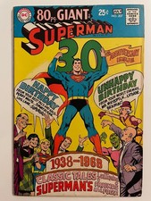 SUPERMAN #207 (1968) - Silver Age comic - est VG/FN (5.0) picture
