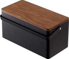 Yamazaki Sewing Box Black Tower Movable Tray picture
