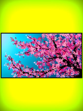 Japanese Sakura Cherry Blossoms High Quality Vinyl Sticker picture