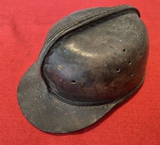 vintage 1920-30s miners leather hat  picture