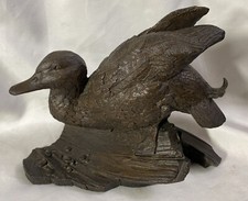 VINTAGE 1984 NATIONAL WILDLIFE FEDERATION ~ MALLARD ~ DUCK SCULPTURE BY CHAPEL picture