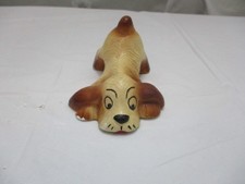 Vtg Hound Dog Novelty Carnival Fair Style Chalkware Dog Figurine picture