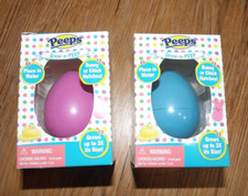 NEW LOT of 2 PEEPS GROW IN WATER toys mystery bunny or chick picture
