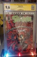 🤯 Low Print 1 Of 2 In Census SPAWN #213 CGC 9.6 SS Signed ✍️ Todd McFarlane 🔥 picture