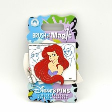 Disney Shopping Store 2026 Paint Brush Of Magic Ariel Little Mermaid LE 3750 Pin picture
