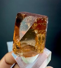 Natural Sherry Brown Topaz Crystal , Specimen 115 Carats @ Minerals , picture