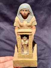 A RARE ANCIENT PHARAOH STATUE FROM EGYPTIAN ANTIQUITIES BC OF OSIRIS THE WRITER picture