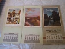 37 Salesman Sample Art Calendars (1948) The American De-Luxe Line picture