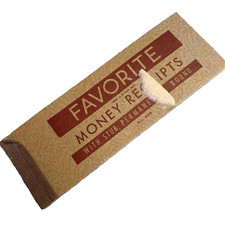 Westab Favorite Money Receipts Sales Book No. 656 Stub Permanent Bound Unused picture