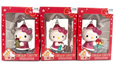 CVS Exclusive Sanrio Hello Kitty Christmas Ornaments • 3 Variations • Brand New picture