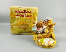 1994 Westland Adora Bears and Hedge Hugs Lazy Day At The Frog Pond Figurine picture