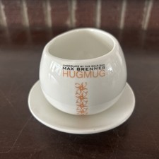 Chocolate By The Bald Man Max Brenner Hug Mug With Saucer picture