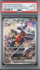 Pokemon Destined Rivals Cynthia’s Garchomp ex 232/182 PSA 10 picture