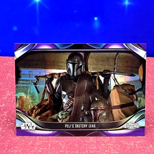 2022 Topps Chrome Star Wars The Mandalorian #S2-8 Peli's Sketchy lead 74/75 picture