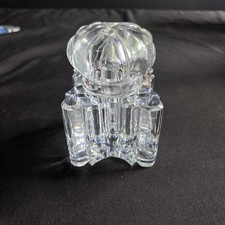 Vintage Heavy Glass Perfume/Essential Oil Container picture