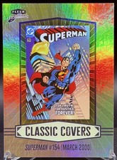 2025 Fleer Brilliants Superman #CC-13 SUPERMAN #154 (March 2000) Classic Covers picture