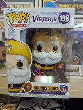 NFL Football Minnesota Vikings Holiday Santa #198 - Funko Pop Vinyl picture