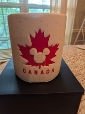 Disney Parks Epcot Canada Mickey Icon Maple Leaf Forest Fir Scented Candle picture