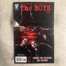 The Boys #1 2006 Wildstorm 1ST APPEARANCE Butcher, Hughie, A-Train KEY ISSUE 🔥 picture