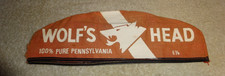 VINTAGE ANTIQUE ORIGINAL 1940'S WOLF'S HEAD OIL 6 3/8