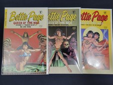 Betty Page Queen of the Nile 1-3 Complete 1998 Dave Stevens Headlights Cvrs VF+ picture