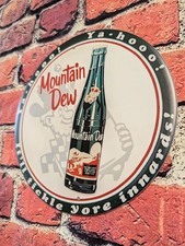 Mountain Dew Vintage Style Metal Sign| 12