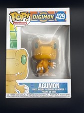 Funko Pop Vinyl: Digimon - Agumon #429 RARE VAULTED W/PROTECTOR picture