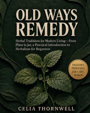 Old Ways Remedy: Herbal Traditions for Modern Living—From Plant to Jar, a Practi picture