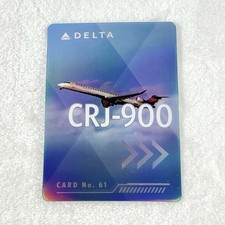 2022 Delta Air Lines CRJ-900 | No. 61 | Official Pilot Trading Card picture