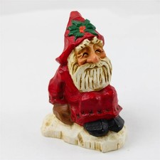 David Frykman Collection Happy Sitting Santa Figurine 