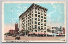 Southern Mutual Building Athens Georgia GA 1924 Wb Postcard picture