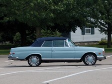 Cars 1971 mercedes benz 280 se cabriolet Art Print Poster 11x17 picture