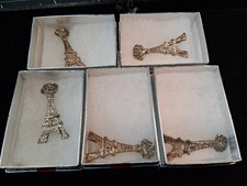 Lot of 5 Krewe of Mystery 2013 Ladies Pins with boxes - Mardi Gras picture