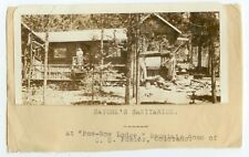 c1920s Colorado Nature's Sanitarium Pow-Wow Lodge, C D Foster photograph picture