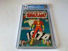 SHAZAM 11 CGC 9.4 WHITE PAGES NEW YEARS COVER CAPTAIN MARY MARVEL DC COMICS 1974 picture