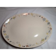 Vintage Franciscan Woodlore Mushroom Platter picture