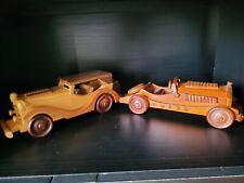 Vintage Wooden CARS-2 10in Used picture