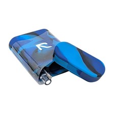 Eyce Solo Silicone Tobacco One Hitter Glass Bat Storage & Poker Multicolor picture