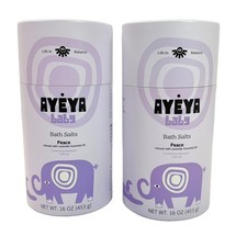 2 pack Ayeya Salts Baby Bath Peace 16 Oz picture