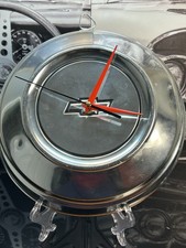 Vintage 1968-1974 Chevy Van Hubcap Clock 10