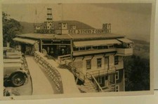 1928 Grand View Point Rare Pre-Ship Hotel Lincoln Highway Rt. 30 NEW POSTCARD picture