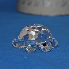 Swarovski Crystal Figurine, Turtle Large, (010037) 2.2