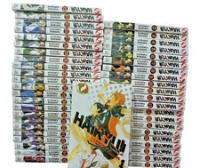 Haikyuu Manga Vol. 1-45 Complete Collection English Comic Book Set FAST SHIP picture