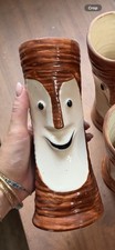 Tiki Bob’s San Francisco ONE MUG Brown & White Ceramic Tiki Mugs/Cups picture