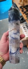 AFGHANITE EXTRA LARGE CRYSTAL TOWER 1.1KG GRADE AAA QUALITY 11 INCH TALL picture
