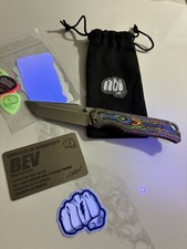 Something obscene company 80s & Titanium PROTOTYPE BEV OEM  SOC Knife picture